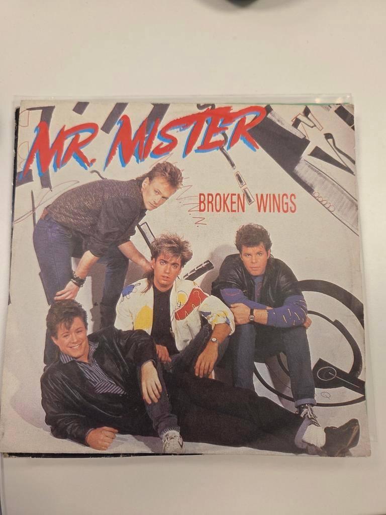 Mr Mister Broken Wings 7 inch singel, Ophalen of Verzenden, Zo goed als nieuw, Overige formaten
