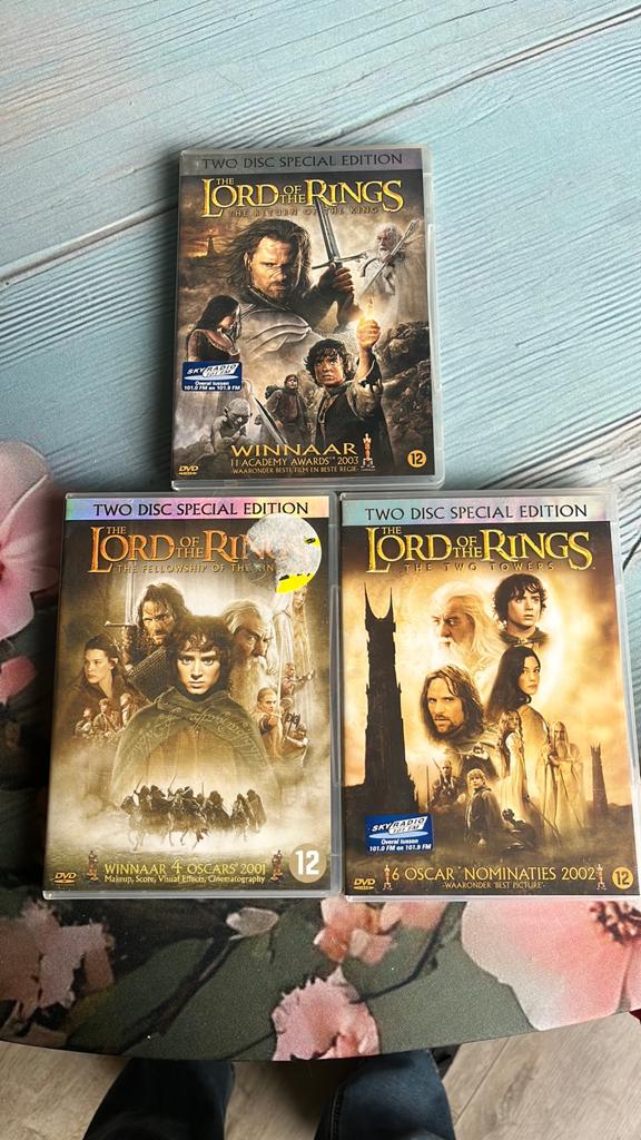 Lord of the Rings DVD Boxset - Trilogie (Gebruikt), Vanaf 12 jaar, Ophalen of Verzenden, Gebruikt, Fantasy