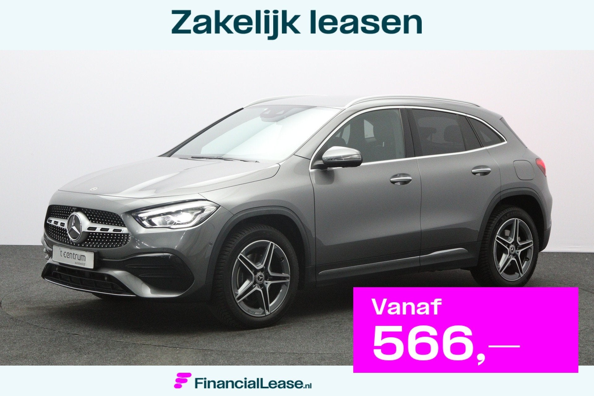 Mercedes-Benz GLA 250 e 218 PK AMG Line PHEV, Trekhaak, Adap, 12 maanden, 77 km/l, Zwart, Bedrijf