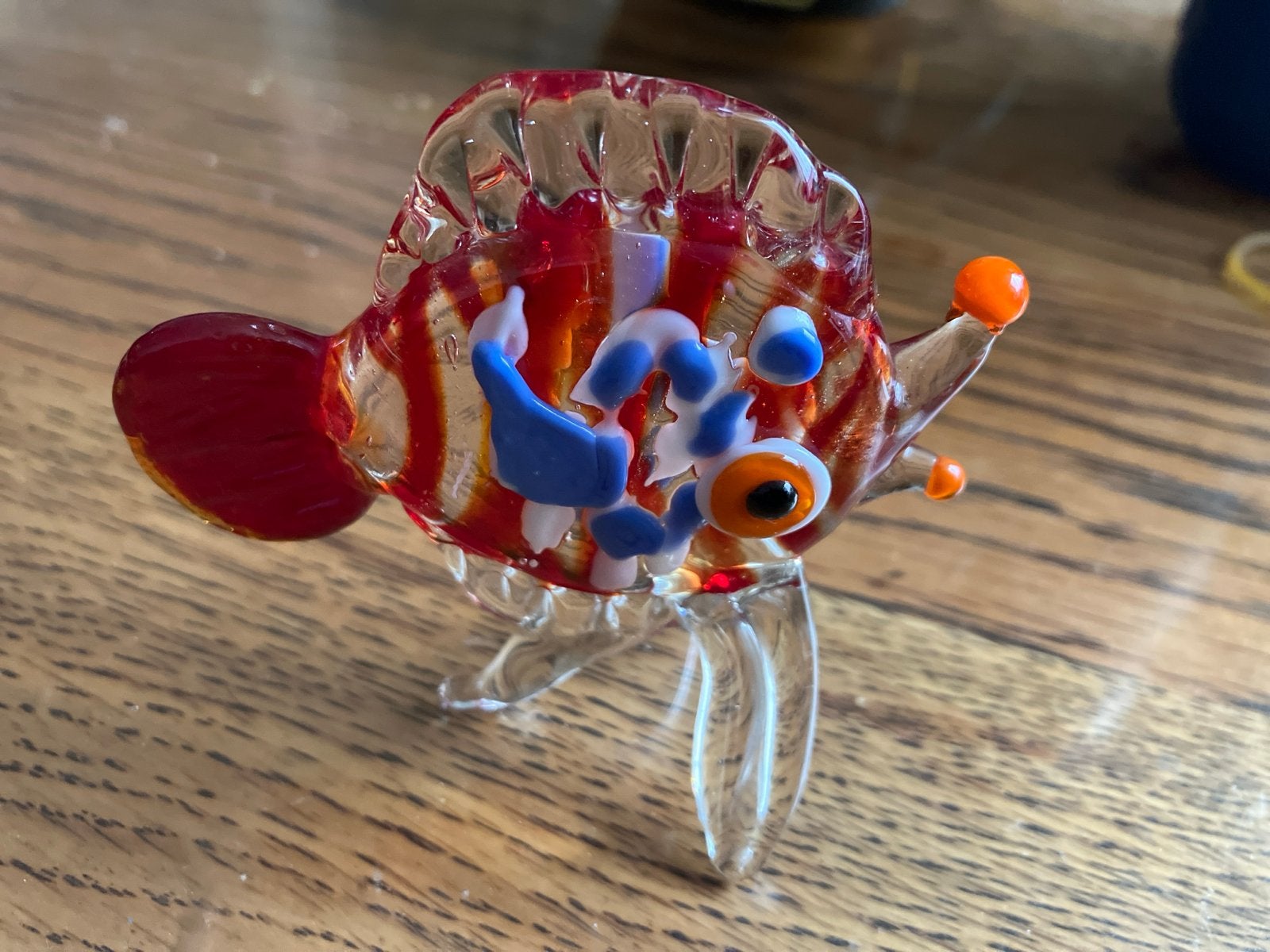 Murano glazen visje - 8 cm breed, 7 cm hoog, Ophalen