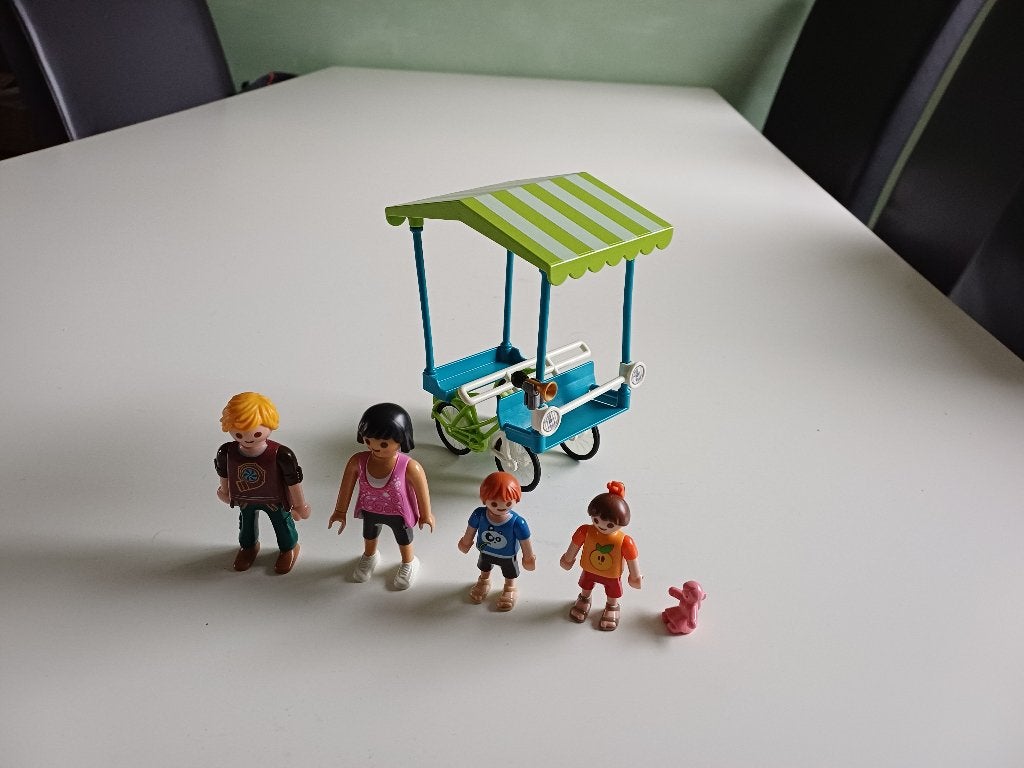 Playmobil Familiefiets - 70093, Ophalen of Verzenden, Zo goed als nieuw
