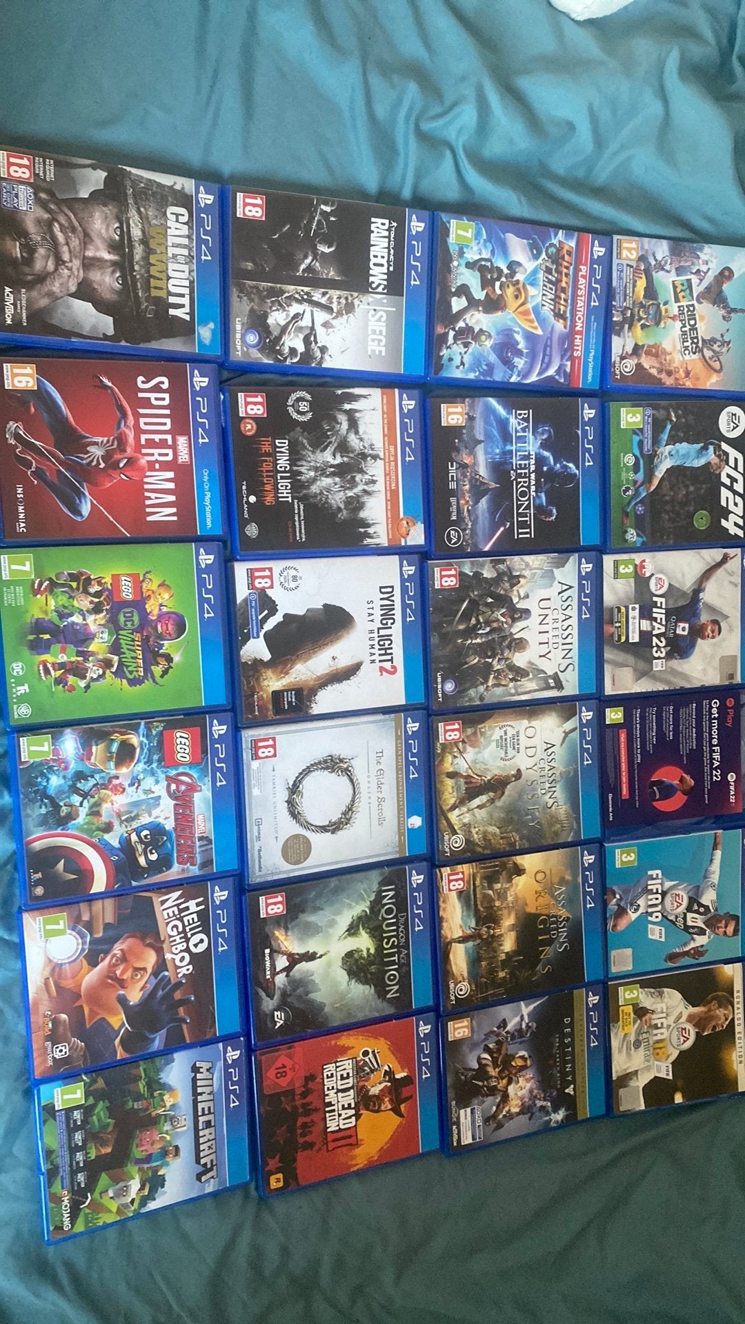 Playstation 4 spellen €5-€15 euro per spel, Ophalen, Zo goed als nieuw, Met 1 controller, Original