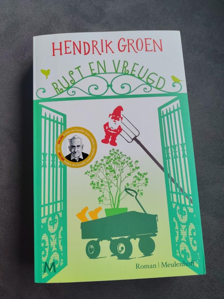 Hendrik Groen - Rust en vreugd (boek volkstuin tuinhuis), Ophalen of Verzenden, Zo goed als nieuw, Hendrik Groen, Nederland