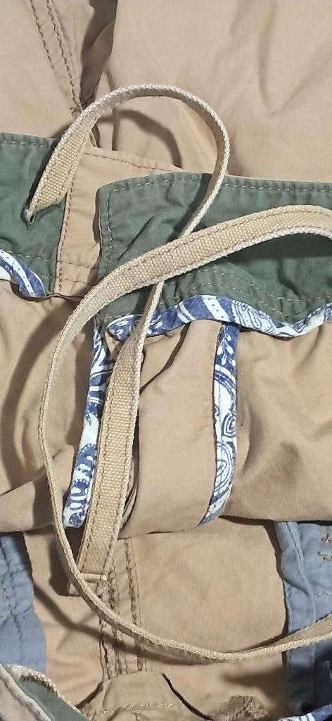 O'NEILL 😎 cargo shorts ZIJZAKKEN!  mt W33, Kleding | Heren, Maat 52/54 (L), Verzenden, Beige, O'Neill