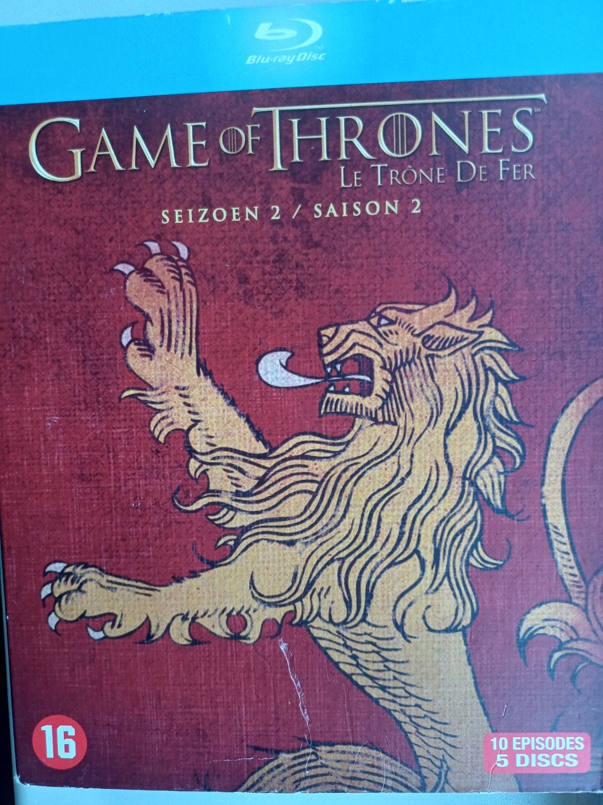 Game of Thrones - Seizoen 2 (Blu-ray), Vanaf 16 jaar, Nederlands, Boxset, Science Fiction en Fantasy