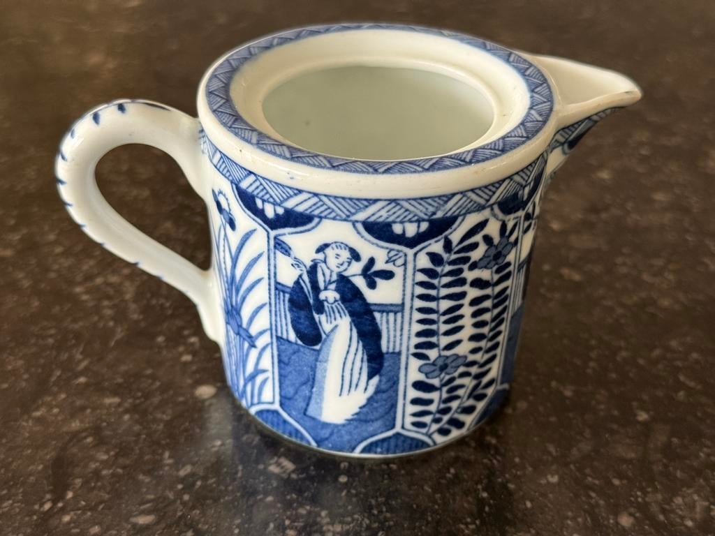 Origineel Chinees melkkannetje, Mosa, serie Lange Lijs 1910, Ophalen of Verzenden