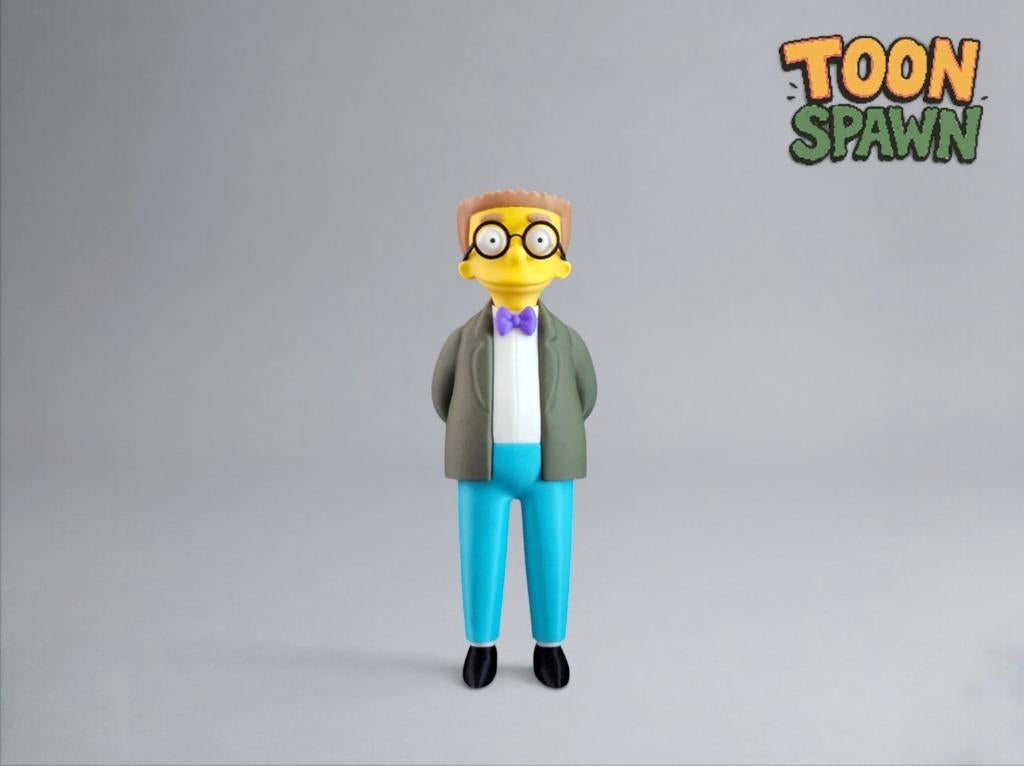 Waylon Smithers Beeld 20cm – Cartoon Fan Art, Ophalen of Verzenden, Nieuw, Fantasy