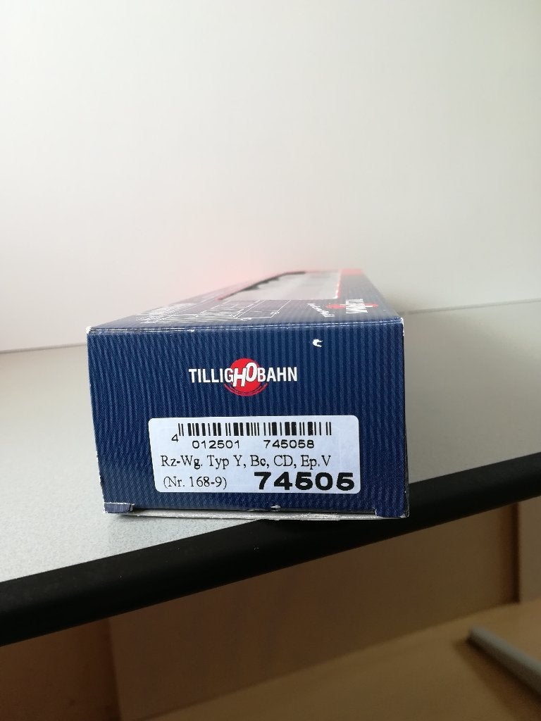 Tillig 74505 rijtuig CD, Overige merken, Gelijkstroom, Wagon, Ophalen of Verzenden