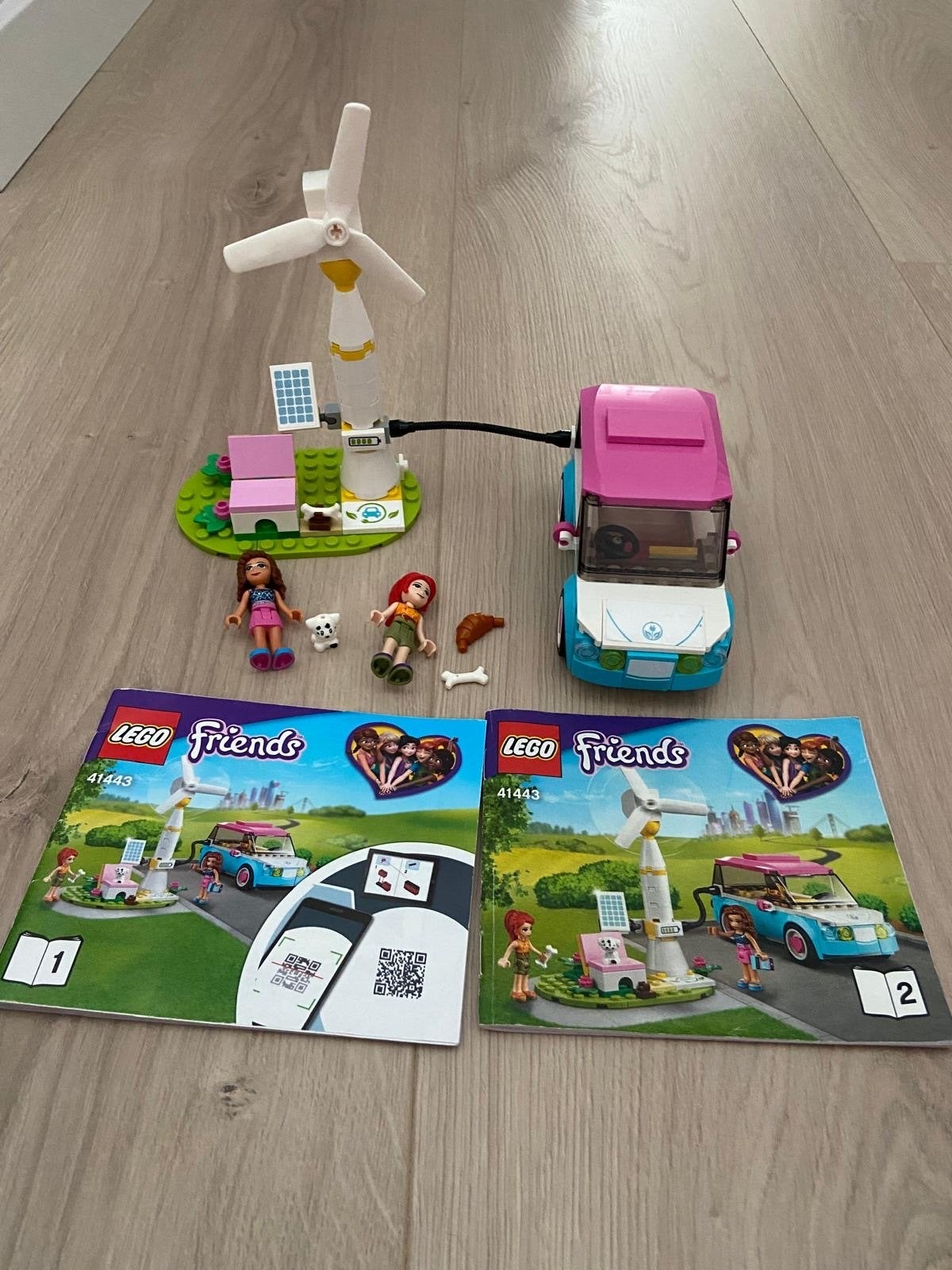 Lego Friends 41443 - Andrea's Elektrische Auto, Ophalen of Verzenden, Gebruikt