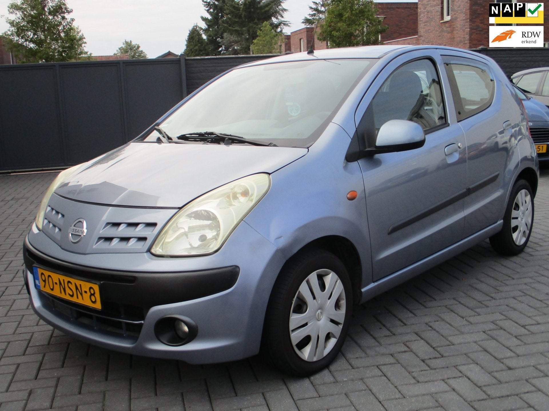 Nissan Pixo 1.0 Look AIRCO !, Auto's, Voorwielaandrijving, Stof, Gebruikt, 4 stoelen