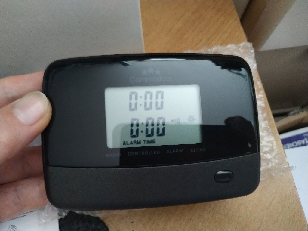 Commodor TC-60 Radio Controle Klok, Ophalen of Verzenden, Nieuw, Staande klok