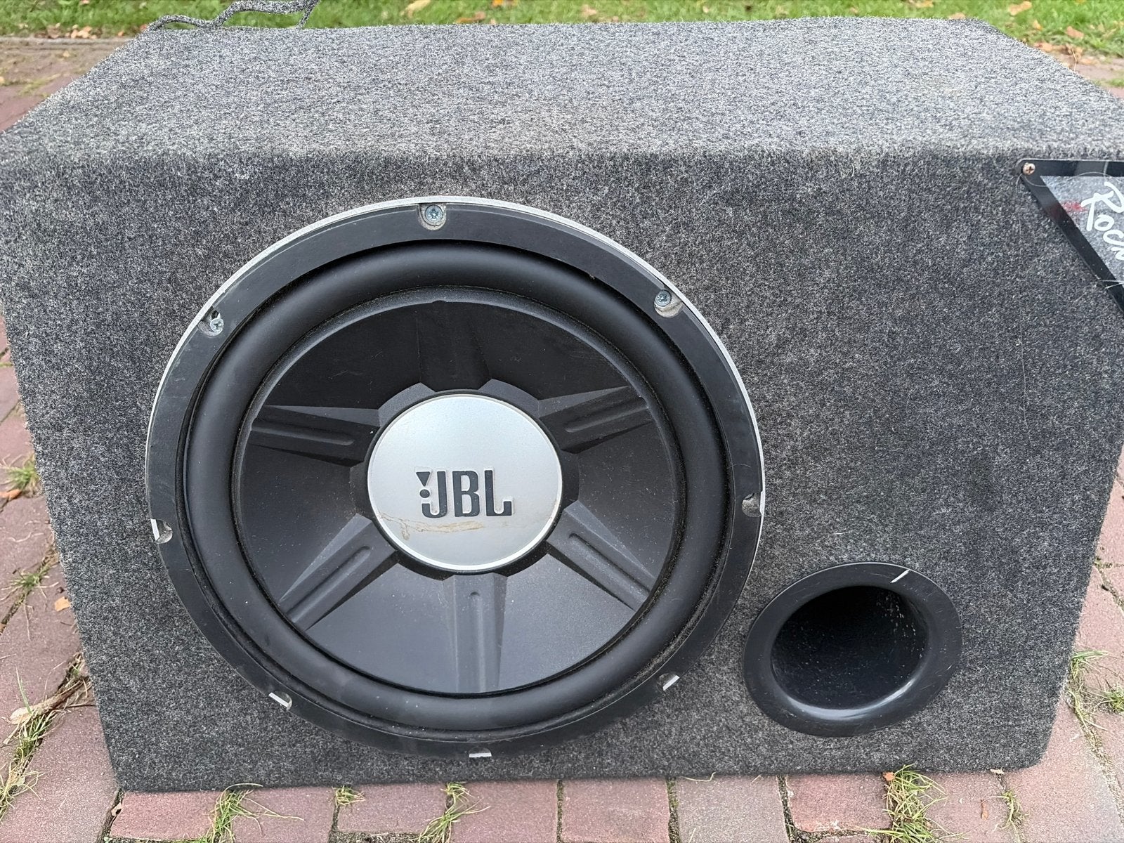 JBL Subwoofer in behuizing - Krachtig geluid!, Gebruikt, Ophalen of Verzenden, Basreflex, Subwoofer