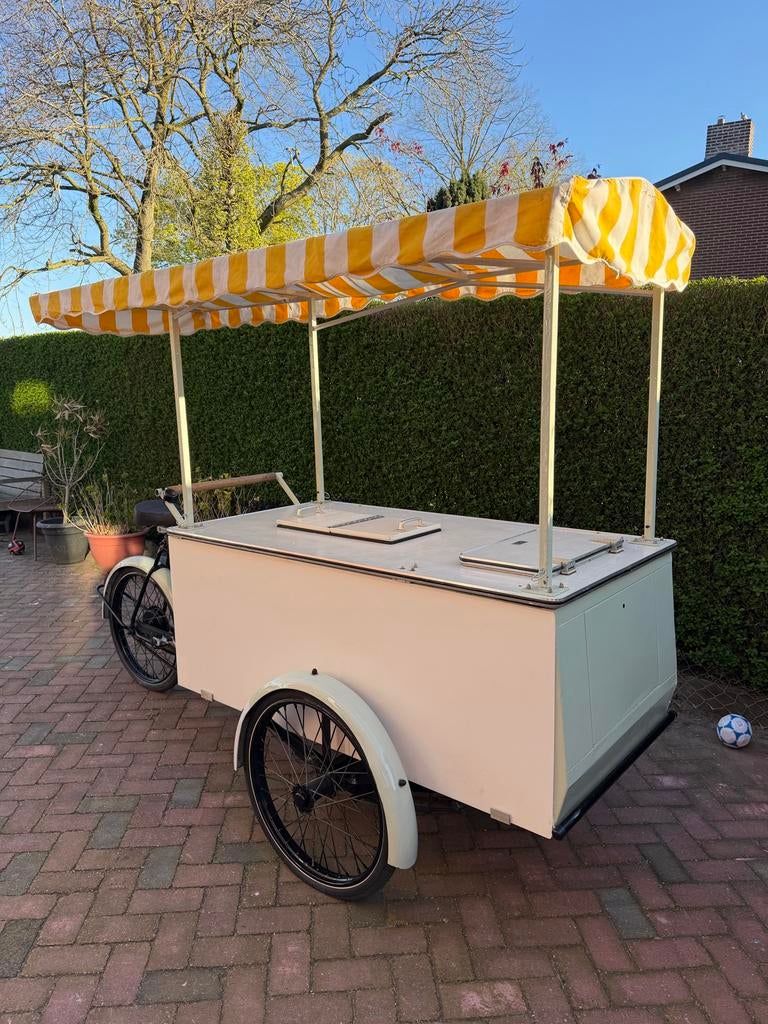 Gerestaureerde ijsco fiets jaren 70/80, Zo goed als nieuw, Ophalen, Overige merken, Huif