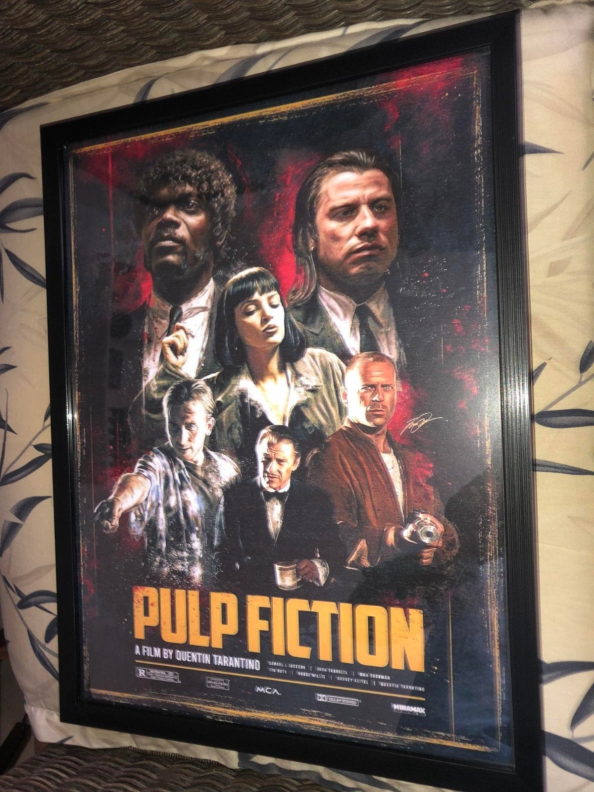 pulp fiction, Verzamelen, Ophalen of Verzenden, A1 t/m A3, Film en Tv