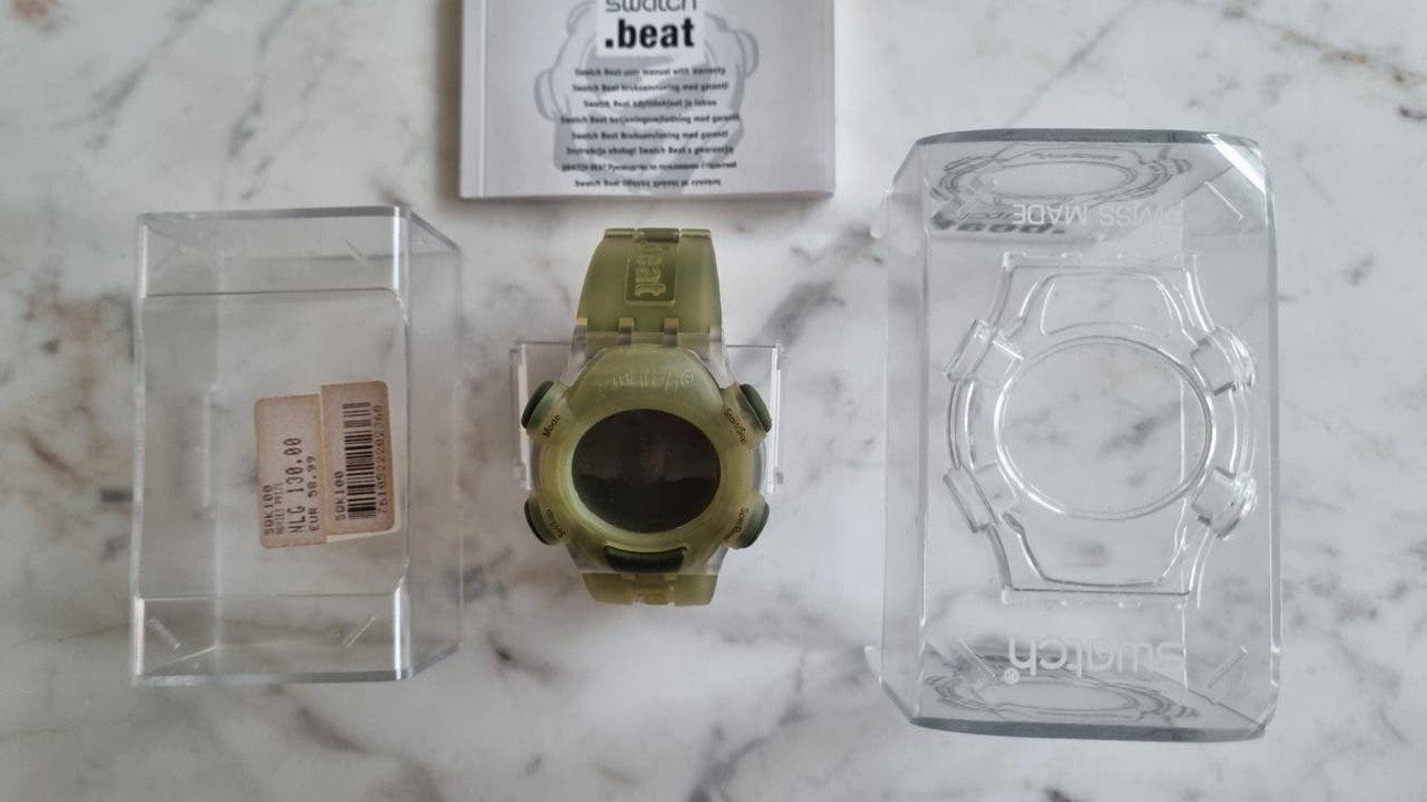 Swatch Beat Horloge - Nieuw in Verpakking (batterij nodig), Ophalen, Kunststof, Polshorloge, Swatch