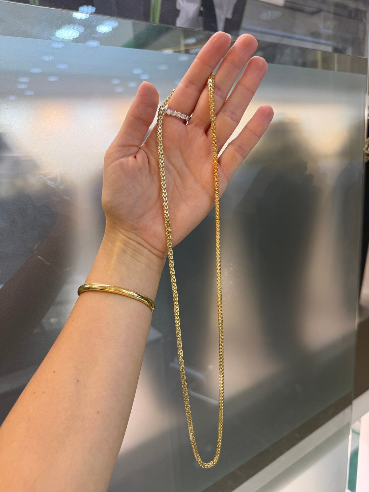 14KT Goud - 39.6 Gram - Ketting - FRANCO - Herenketting, Ophalen, Nieuw, Goud