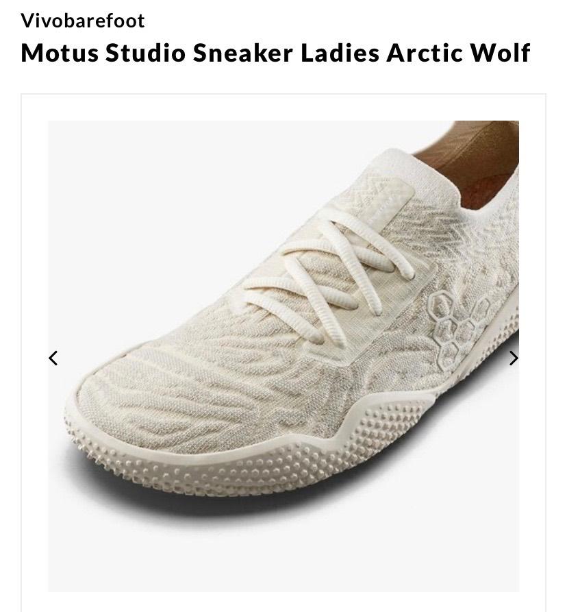 Vivobarefoot-Motus Studio Sneaker Ladies, Ophalen, Beige, Nieuw, Sneakers of Gympen