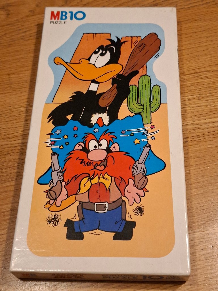 MB puzzle Looney Tunes, 10 stukken, Ophalen of Verzenden, Minder dan 500 stukjes