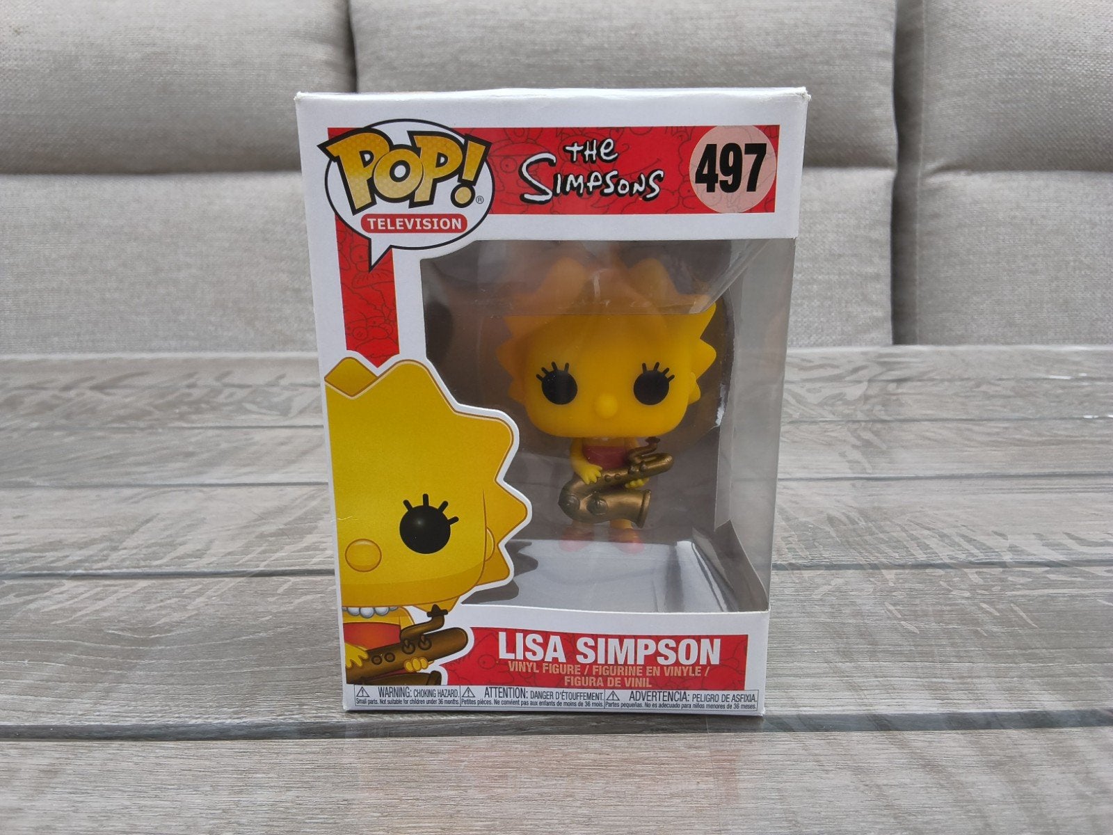 The simpsons  - Lisa simpsons 497, Verzamelen, Ophalen of Verzenden, Zo goed als nieuw