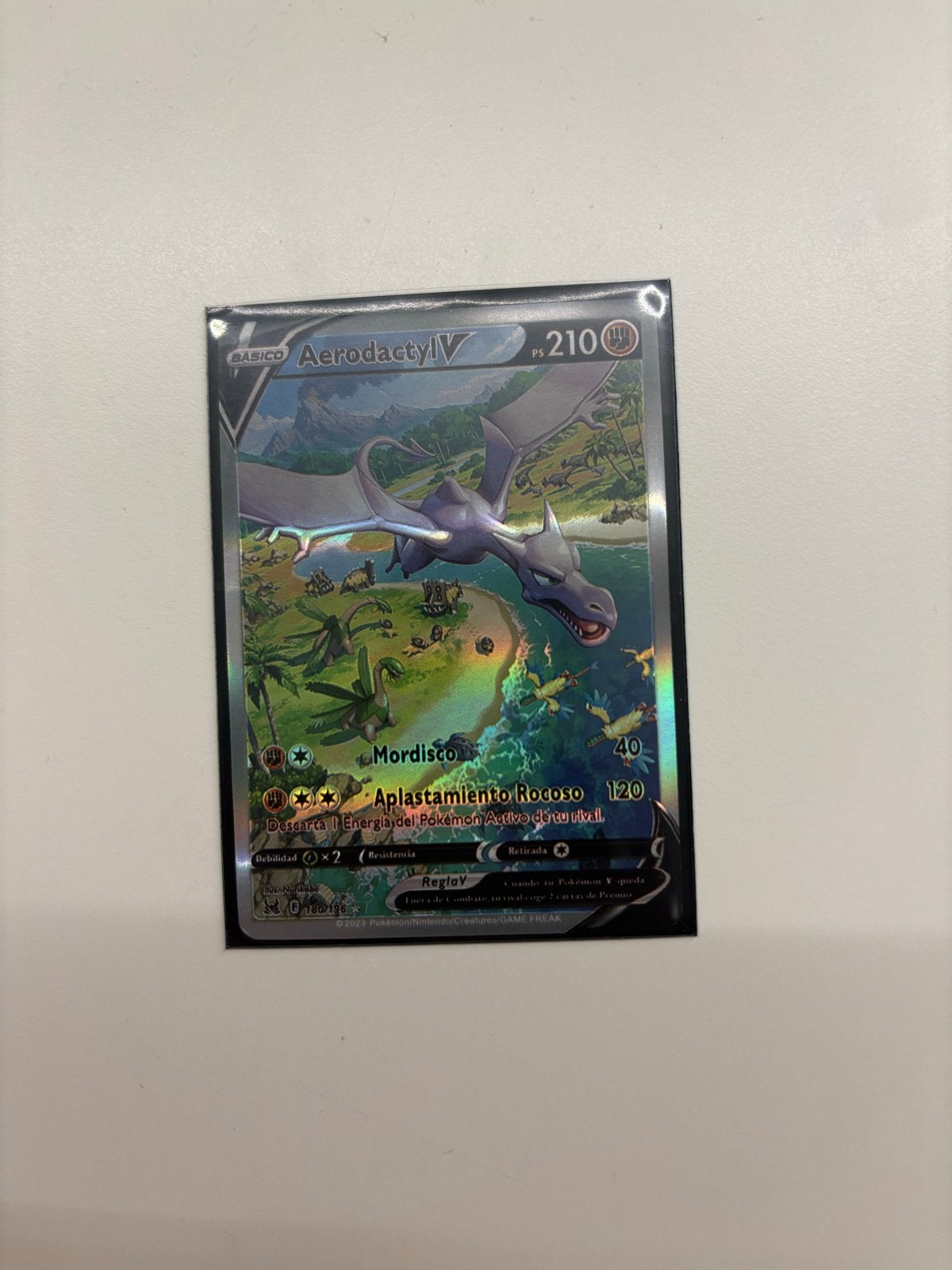 Aerodactyl V Pokémon, Ophalen, Zo goed als nieuw, Losse kaart