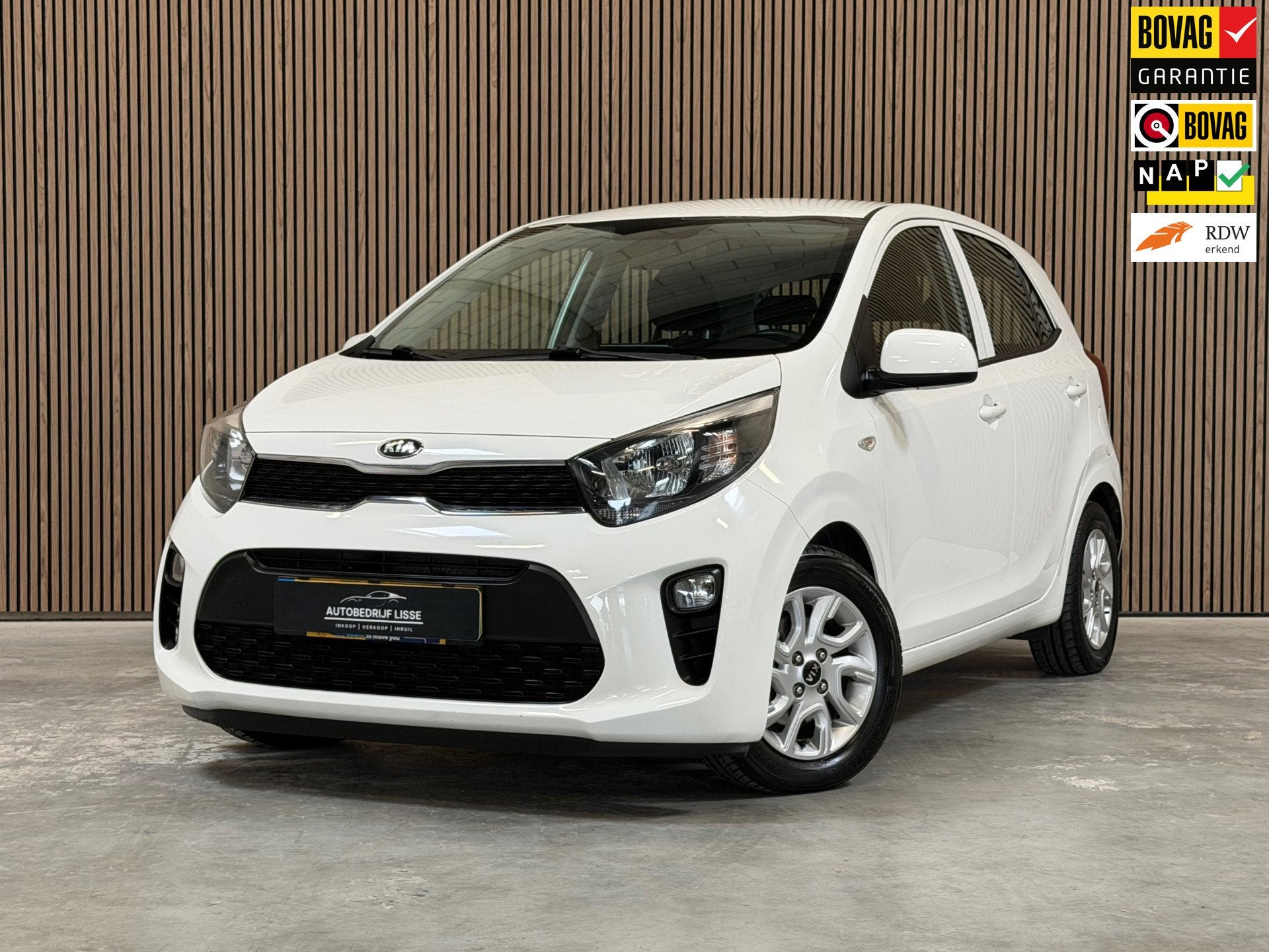 Kia Picanto 1.0 CVVT ComfortPlusLine|CarPlay|Navi|Camera, 12 maanden, Gebruikt, Euro 6, 4 stoelen
