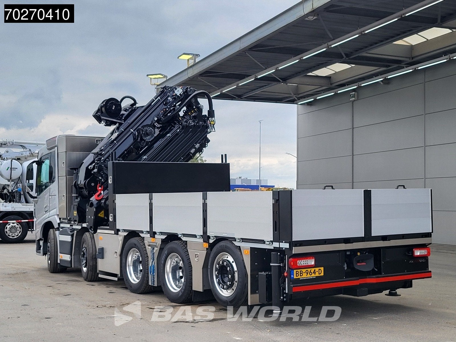Volvo FM 500 10X4 NEW! Palfinger PK580 TEC + PJ090C JIB 2.5t, Auto's, Vrachtwagens, Automaat, Overige kleuren, Leder, Bedrijf