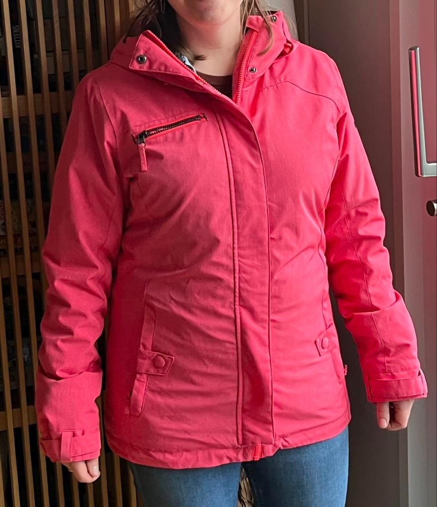 Roze ski jas van Roxy maat S/36, Kleding | Dames, Ophalen of Verzenden, Zo goed als nieuw, Maat 36 (S), Overige typen
