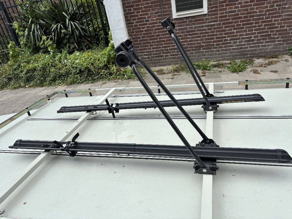 Auto Maxi, fietsendrager voor op dak (2 stuks), Ophalen, 2 fietsen, Gebruikt, Dakdrager