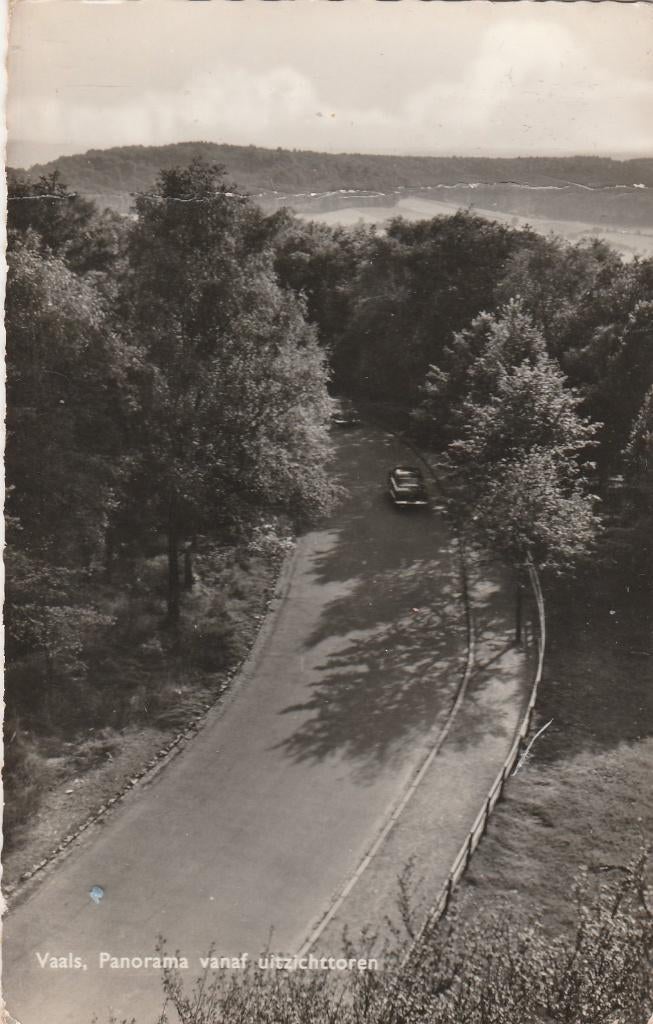 vaals-panorama uitzichttoren, Ophalen of Verzenden, 1940 tot 1960, Limburg
