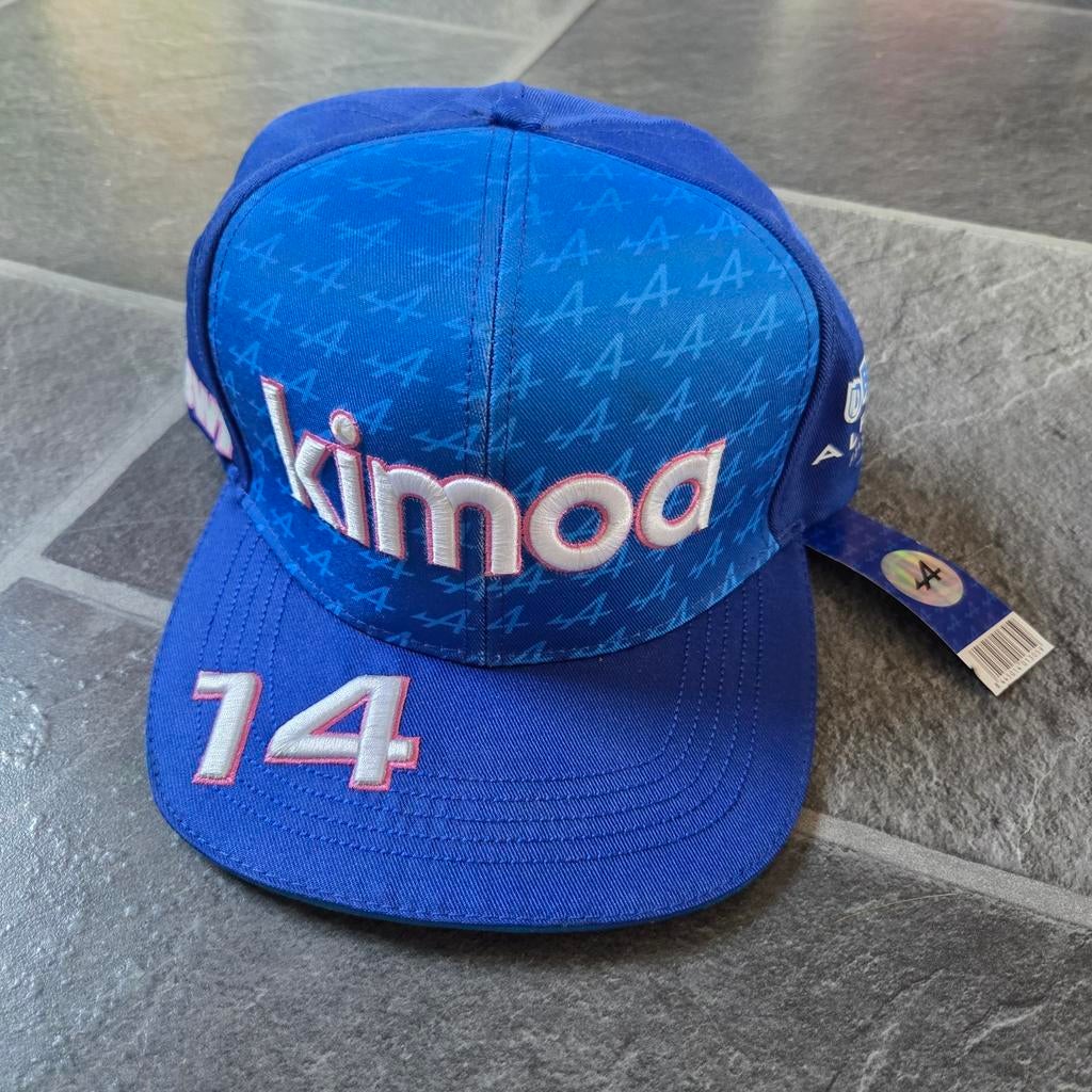 Kimoa Alonso F1 Pet - Blauw met nummer 14, Nieuw, Pet, Kimoa, One size fits all