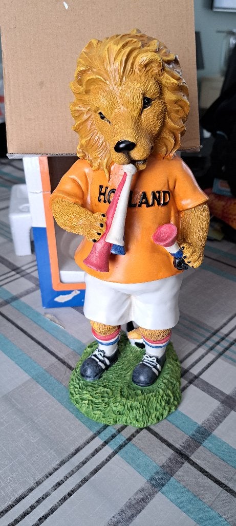 Oranje leeuw beeldje, Ophalen of Verzenden, Nieuw, Dier