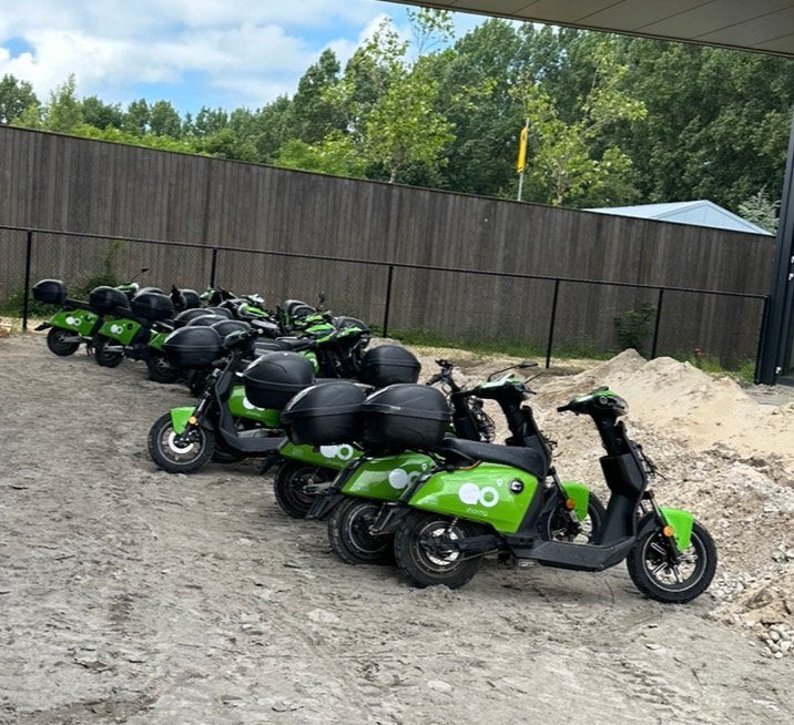50 Stuks Gebruikte Scooters - Zonder Accu/Voorkap, Met Kente, Ophalen of Verzenden, Gebruikt, Benzine, Overige merken