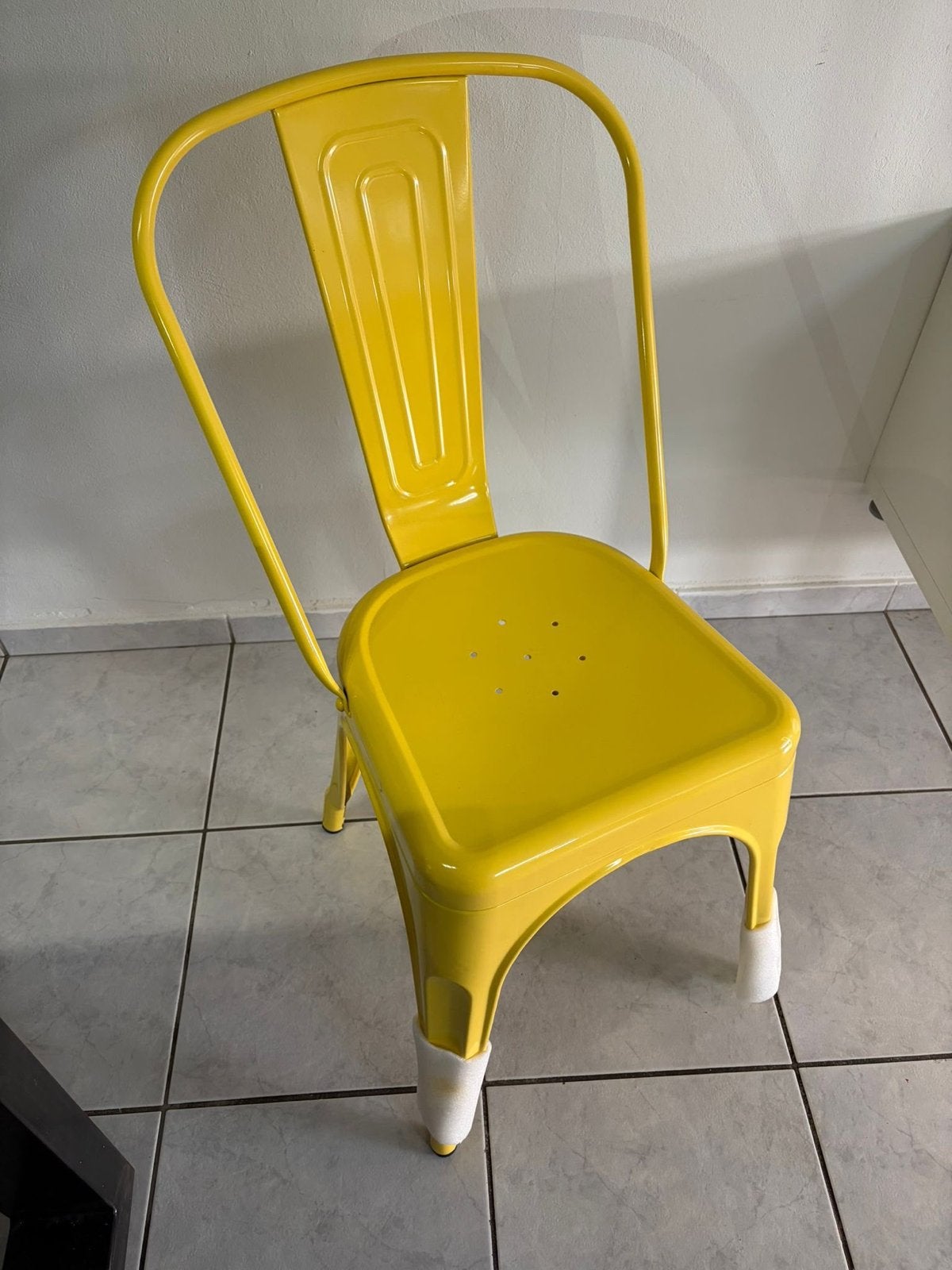 Nieuwe gele stoel, nog in doos, Overige kleuren, Nieuw, Ophalen of Verzenden, Metaal