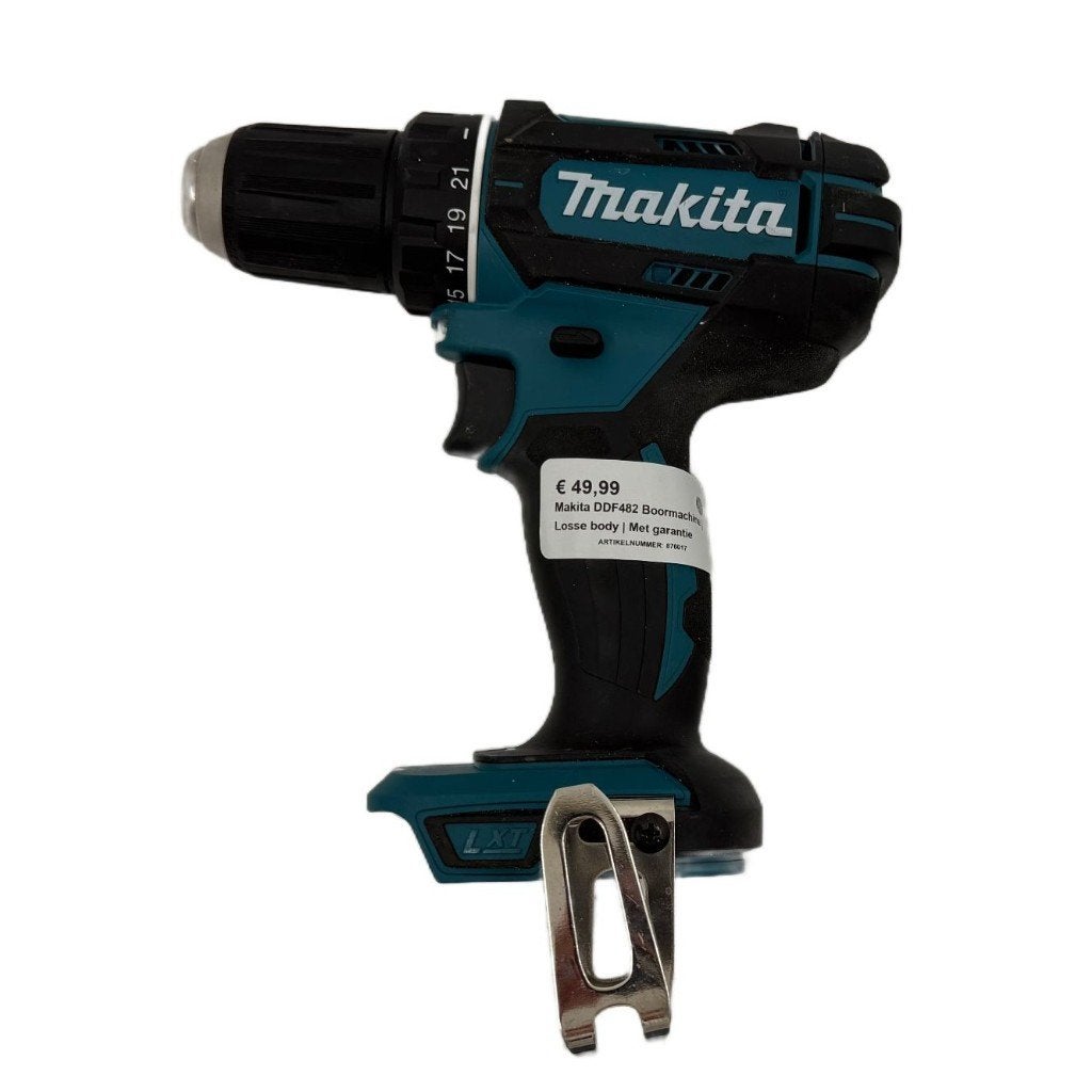 Makita DDF482 Boormachine | Losse body | Met garantie, Doe-het-zelf en Verbouw, Gereedschap | Boormachines, Boormachine, Dordrecht@usedproducts.nl