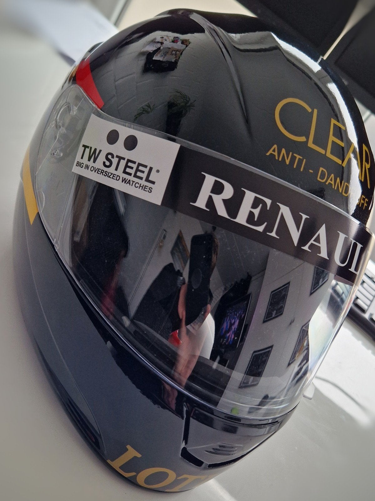 Lotus F1 - Kimi Raikkonen helm, Ophalen of Verzenden, Zo goed als nieuw, Formule 1