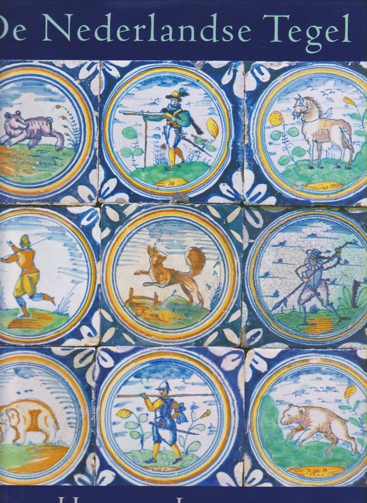Tegel, Tegels, Nederlandse tegel, Geschiedenis tegels, 20e eeuw of later, Van Lemmen, Ophalen of Verzenden, Zo goed als nieuw