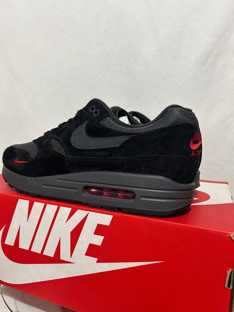 NIEUW IN DOOS! Maat 46 - Nike Air Max 1 Anthracite Bred, Verzenden, Zwart, Nike, Nieuw