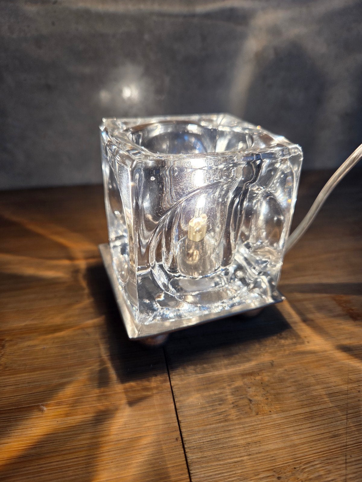 Ice Cube Van de Heg tafellamp lampje, Ophalen, Gebruikt