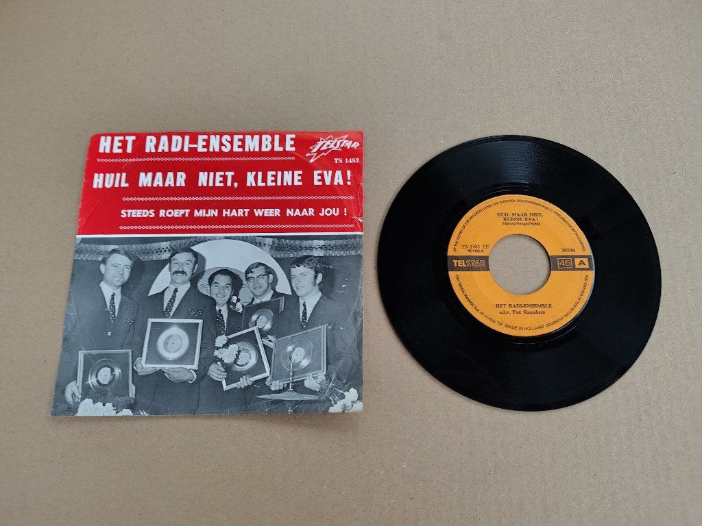 Single: Het Radi-Ensemble - Huil Maar Niet Kleine Eva (1969), Cd's en Dvd's, Vinyl Singles, Verzenden, Gebruikt, 7 inch, Nederlandstalig