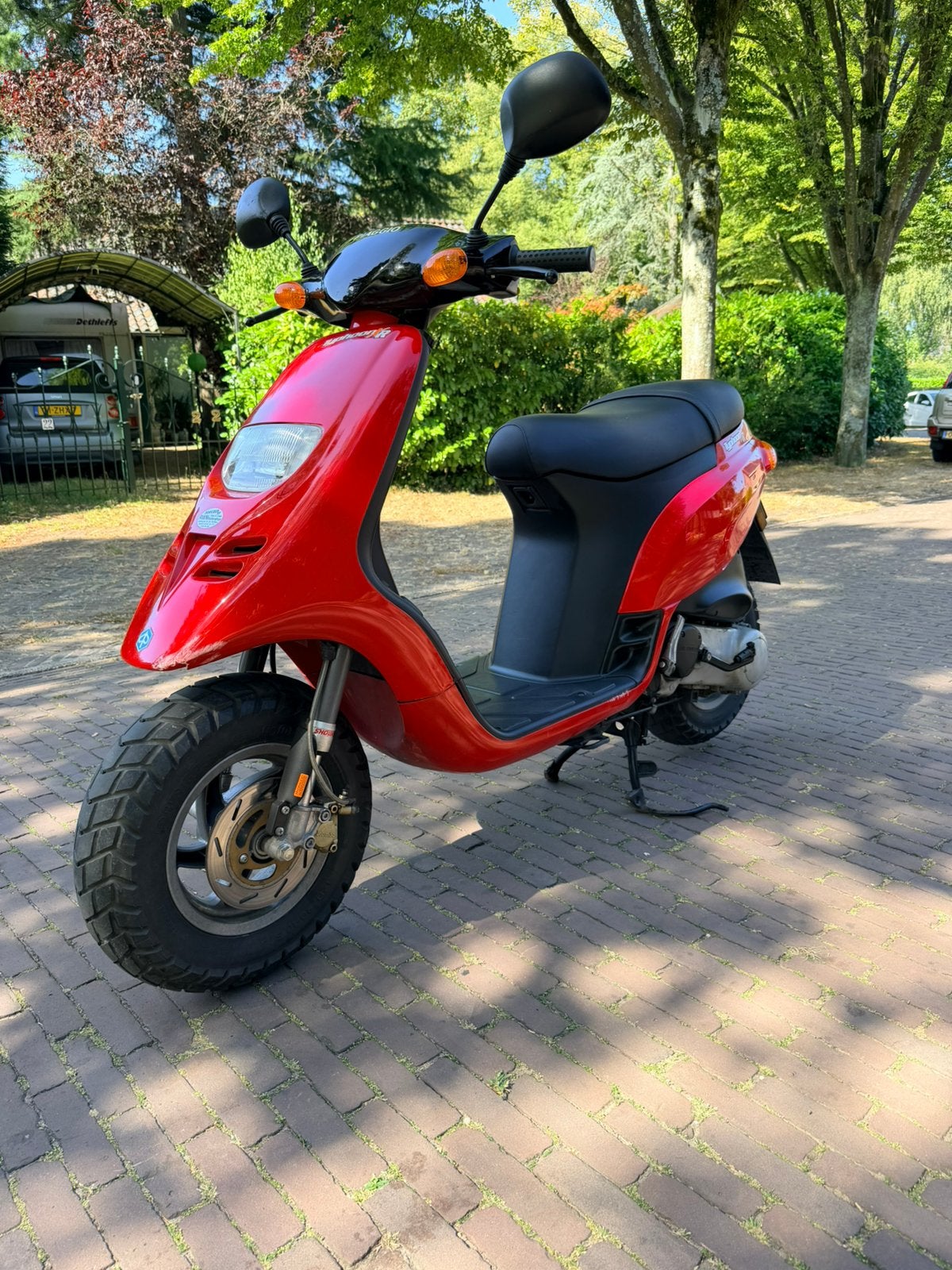 Piaggio Typhoon XR 50CC Bromkenteken ZEER LAGE KM STAND, Ophalen, Tweetakt, Maximaal 45 km/u, NRG