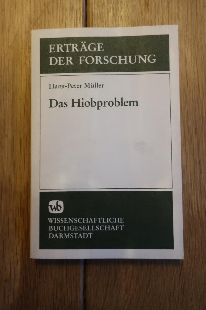 Das Hiobproblem Müller, Hans-Peter,, Boeken, Ophalen of Verzenden, Gelezen, Christendom | Katholiek