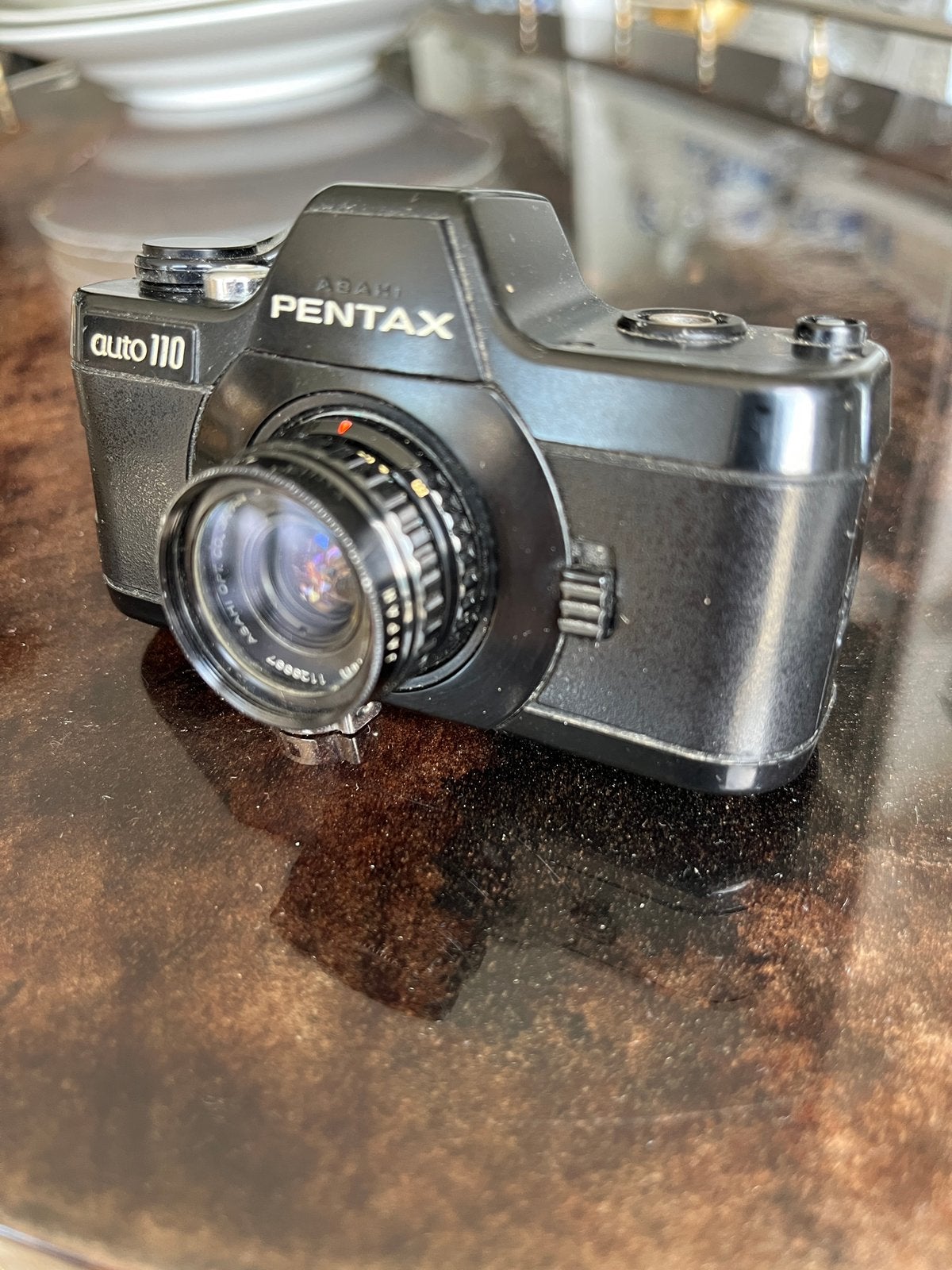 Pentax Auto 110, Audio, Tv en Foto, Fotocamera's Analoog, Ophalen of Verzenden, Spiegelreflex, Pentax
