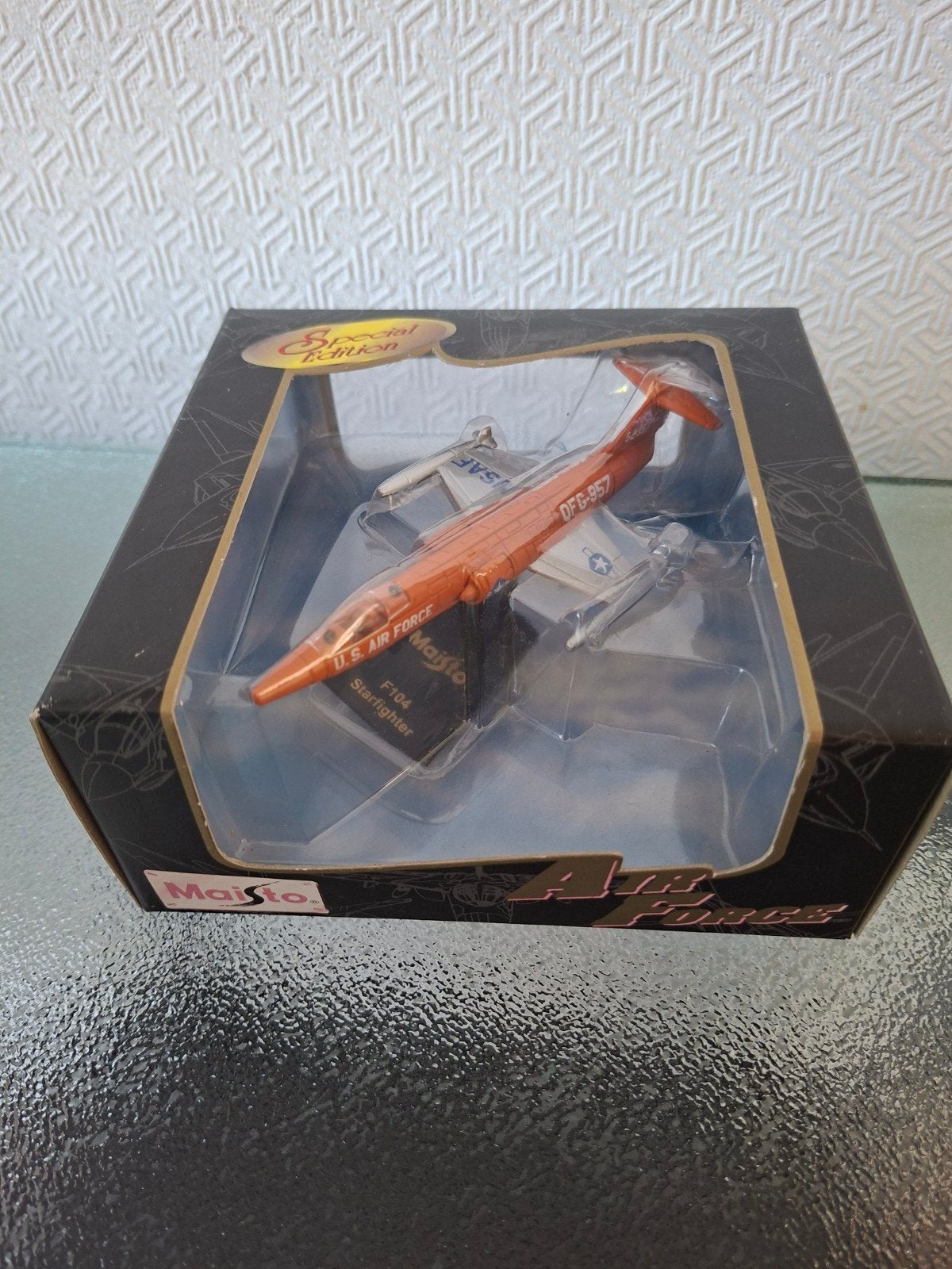 Maisto Air Force Special Edition F-104 Starfighter, Overige merken, 1:72 tot 1:144, Nieuw, Ophalen of Verzenden