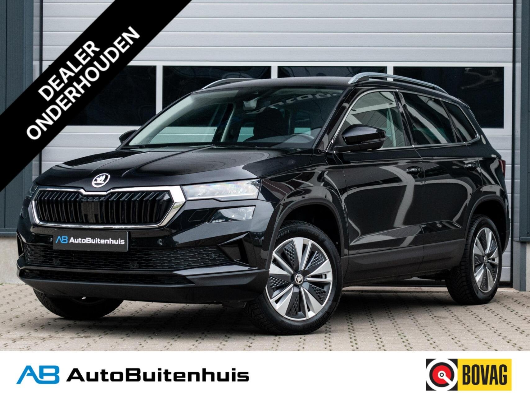 Skoda Karoq 1.0 TSI Clever+|1e EIGENAAR|STUUR- & STOELVERWAR, Auto's, Voorwielaandrijving, Dealer onderhouden, Gebruikt, Euro 6