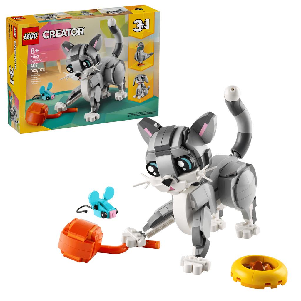 Lego Creator 3 in 1 Speelse Kat 31163, Lego, Lego, Lego, Nieuw