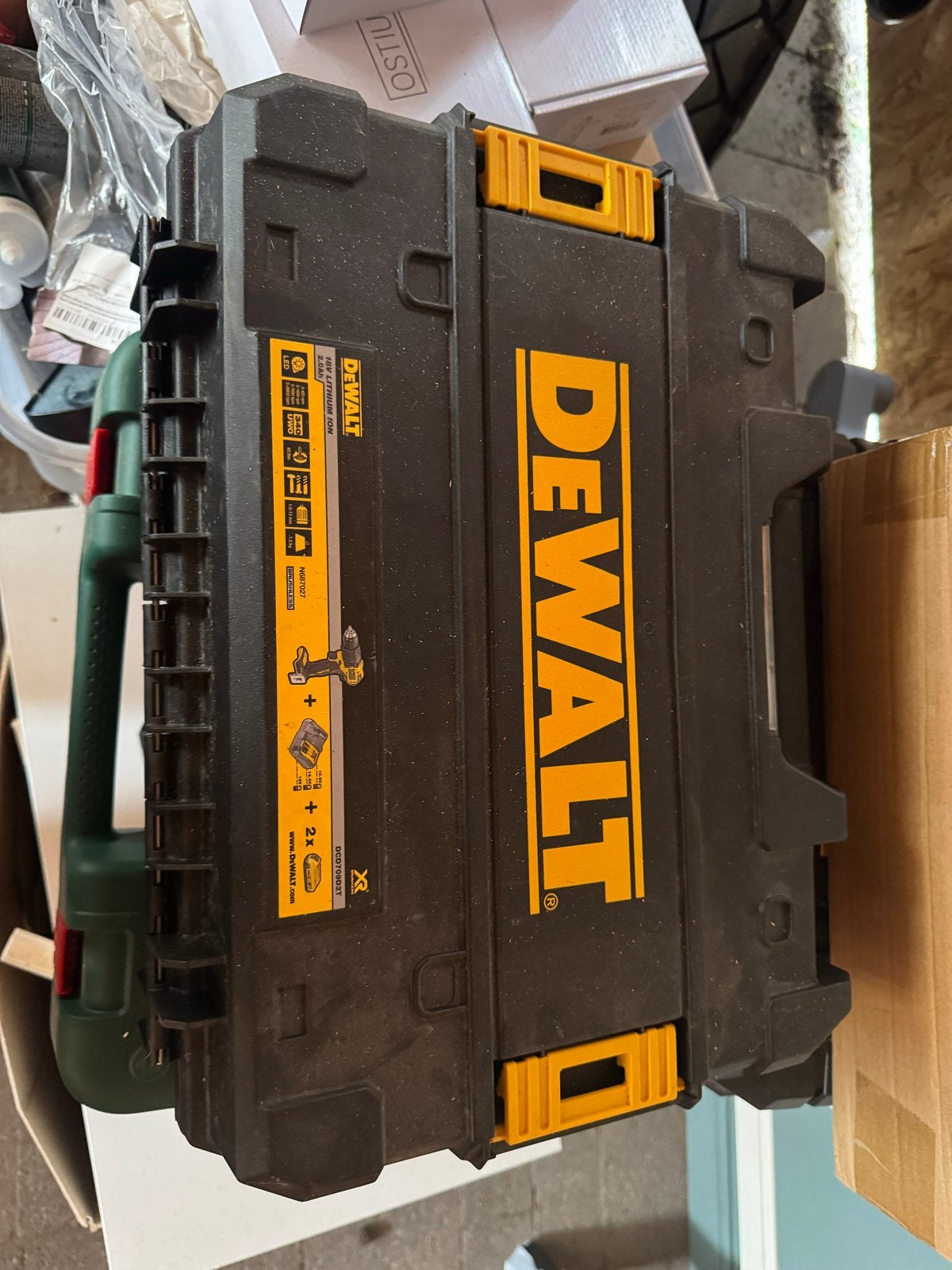 Lege DeWalt DCD709D2T koffer