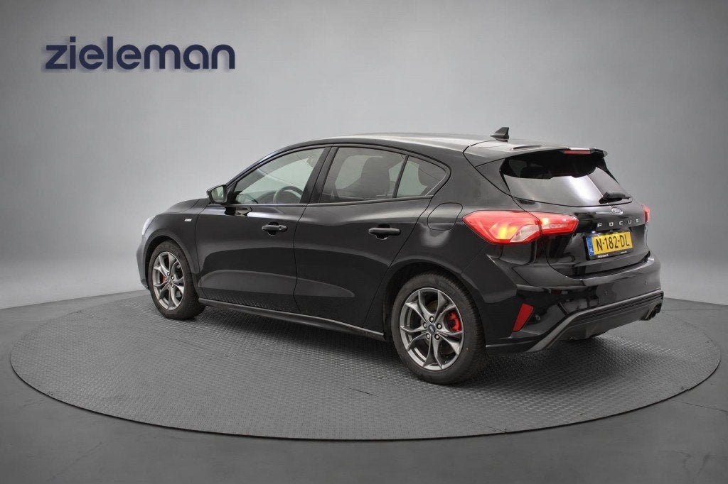 Ford FOCUS 1.0 EcoBoost Hybrid ST Line X Business - Digitaal, Auto's, 125 pk, Gebruikt, Met garantie (alle), Zwart