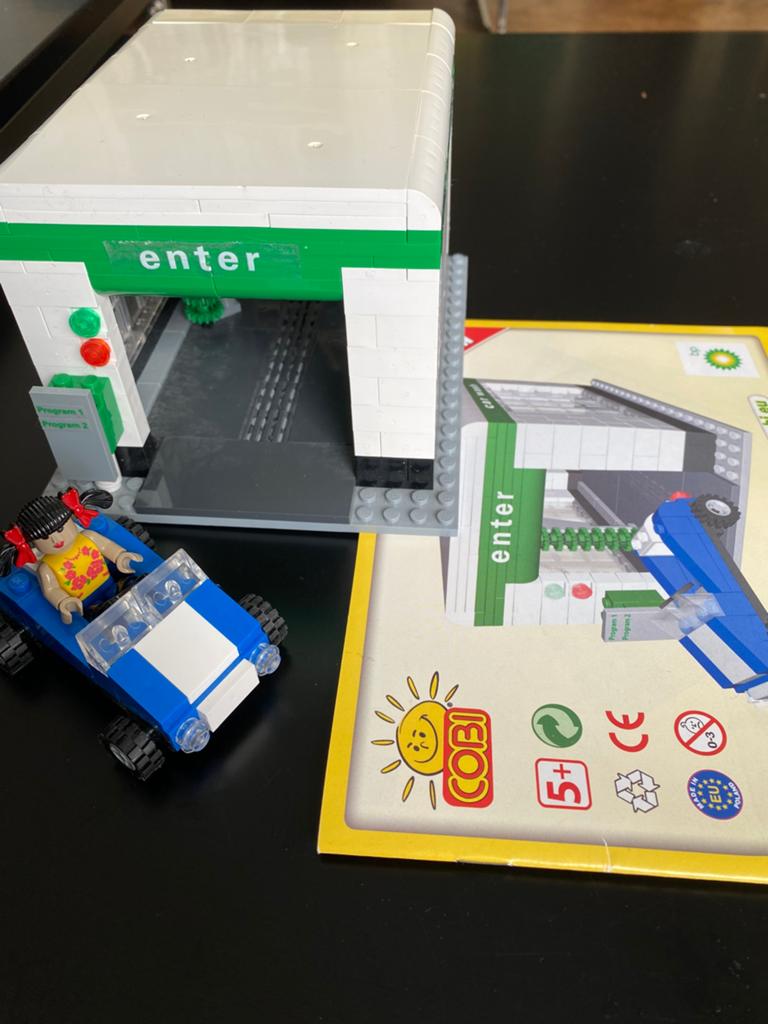 Cobi lego wasstraat BP, Ophalen of Verzenden, Gebruikt