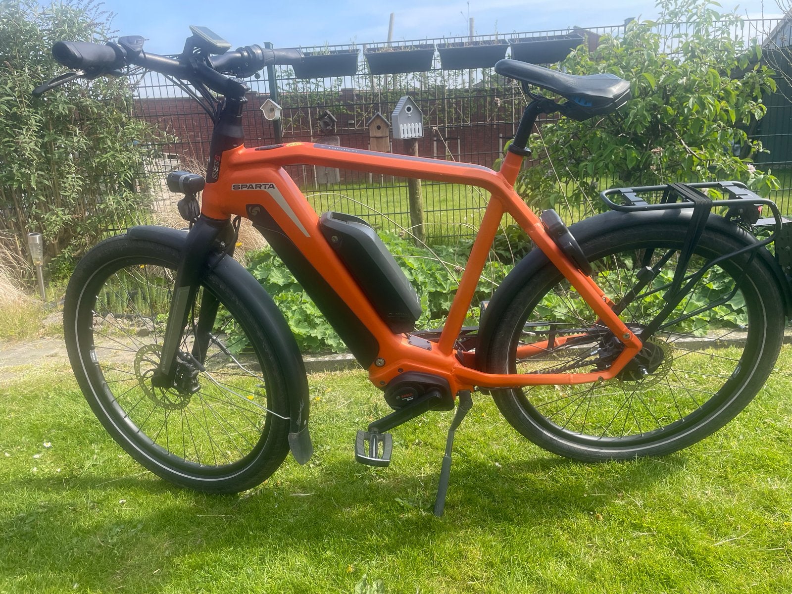 sparta d-burst speedpedelec met dubbele accu, Fietsen en Brommers, Elektrische fietsen, Ophalen, Sparta, Zo goed als nieuw, 50 km per accu of meer
