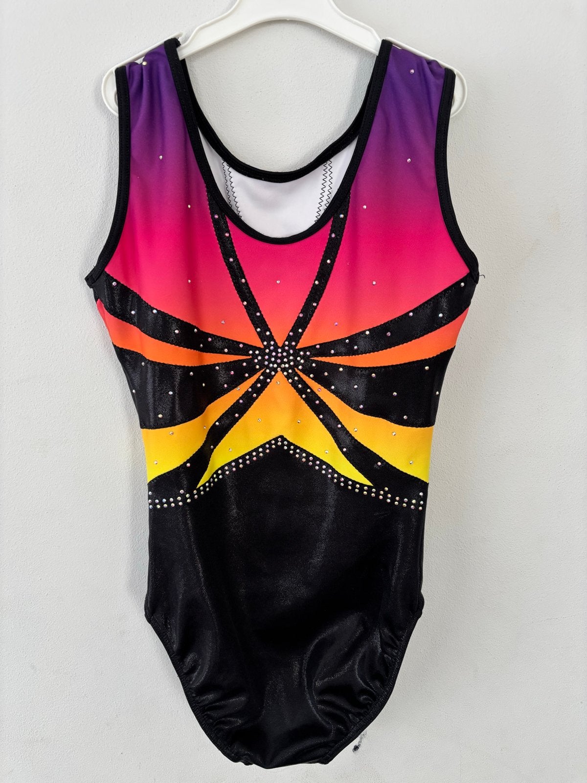 Turnpakje Sparkle & Dreams, maat CLA, Sport en Fitness, Turnen, Overige kleuren, Zo goed als nieuw, Turnpak(je), Kindermaat 122 t/m 140